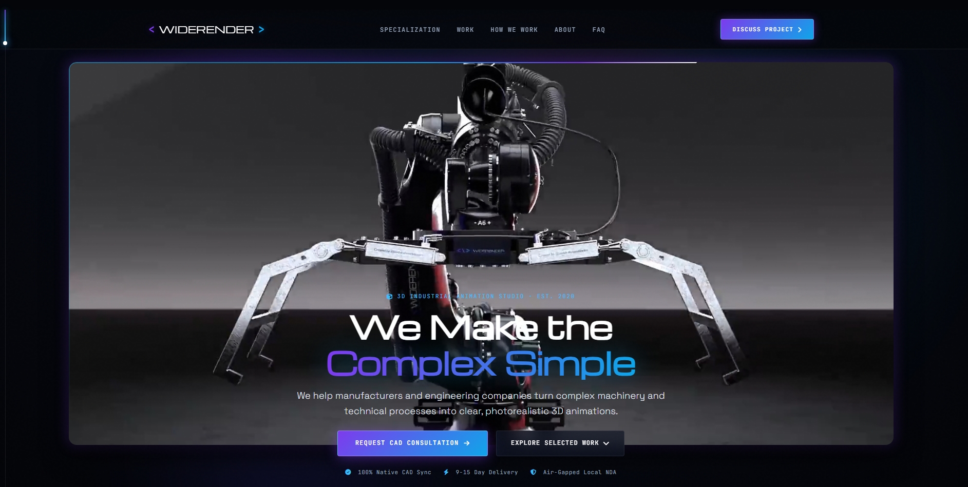 Web Design & Interactive 3D Models
